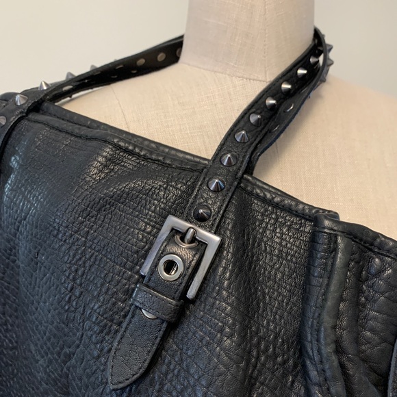 Philipp Plein handbag black with studs - Picture 4 of 6